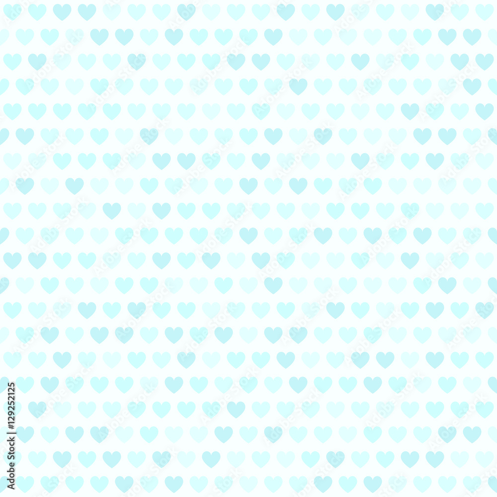 Heart pattern. Vector seamless background