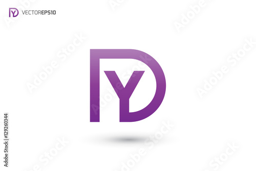 DY Logo or YD Logo photo