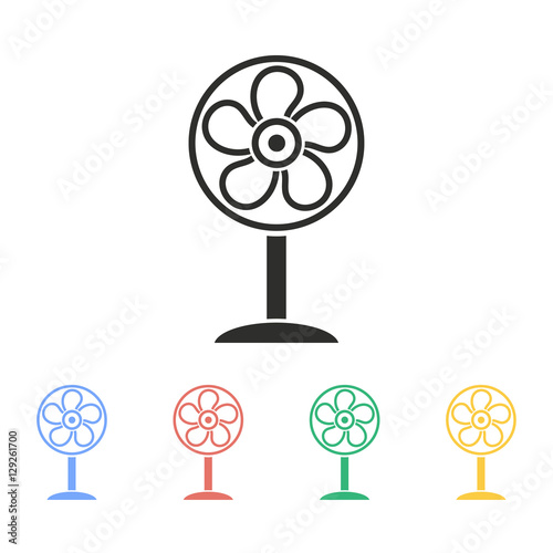 Fan - vector icon.