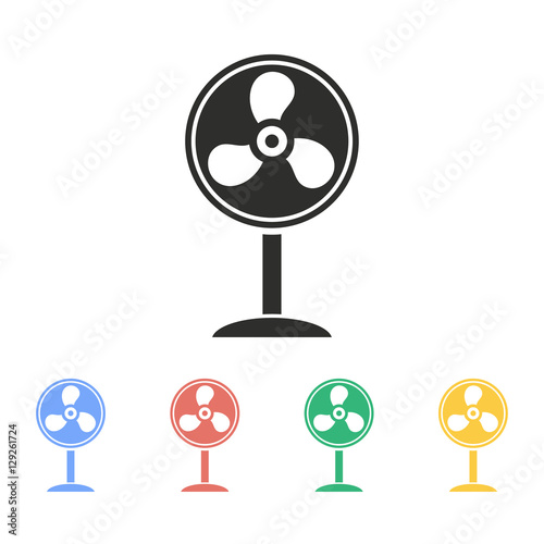 Fan - vector icon.