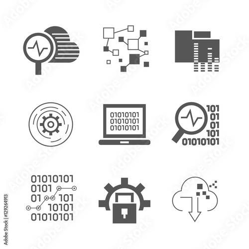 data analytics icons