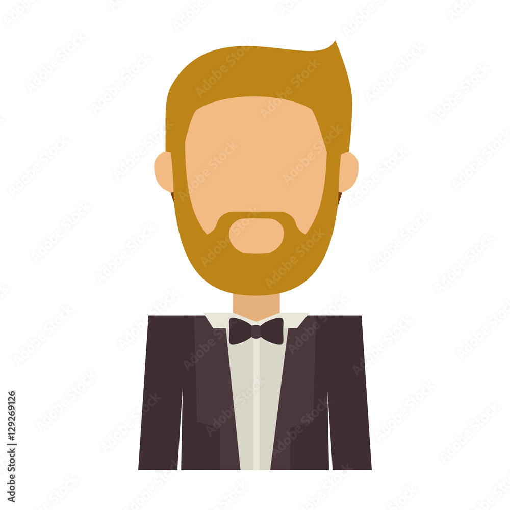 Man icon. Male avatar person people and human theme. Isolated design. Vector illustration Man icon. Male avatar person people and human theme. Isolated design. Vector illustration