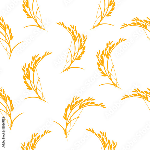 Seamless pattern organic