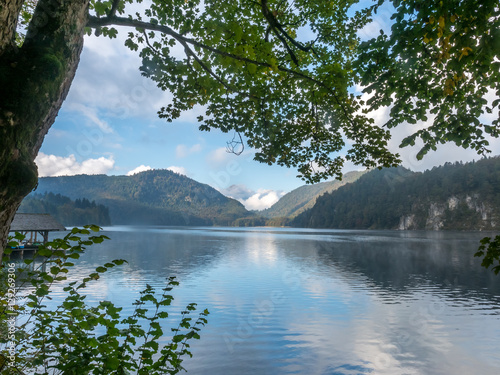 Lake Alpsee in Germany