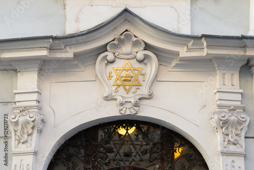 detalle, Vysoká synagoga - Praga photo