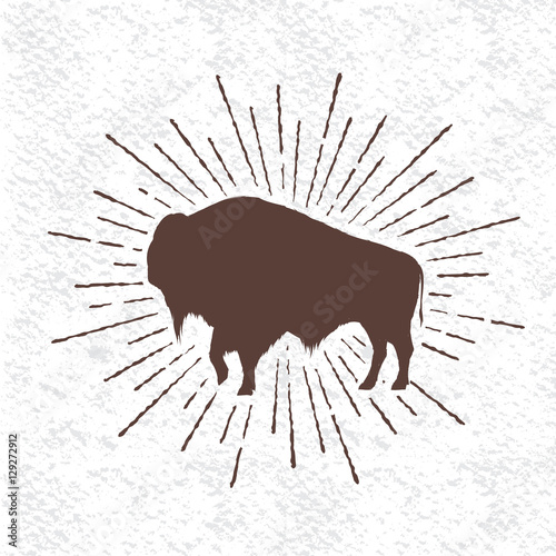 Symbol of buffalo