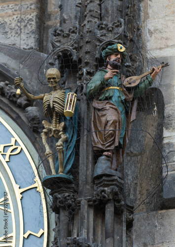 detalle, Reloj Astronómico - Praga © ferbarcala