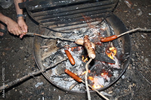 campfire cooking smokies 