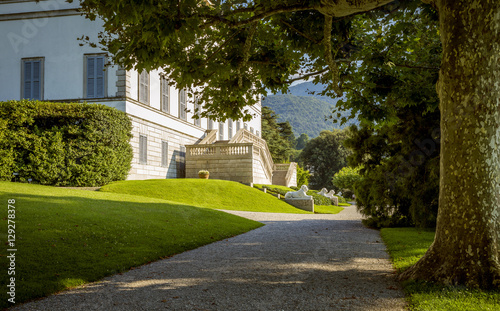Villa Melzi at Como Lake in Bellagio, Italy