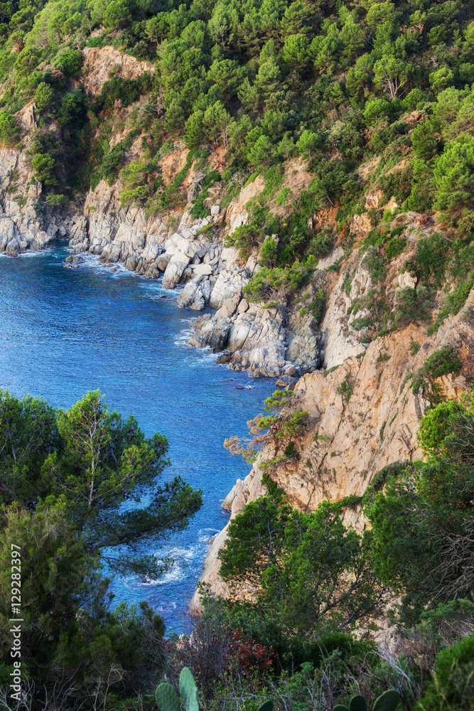 Costa Brava Coastline in Spain Costa Brava Coastline in Spain