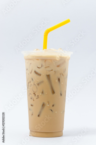 Iced coffee cup