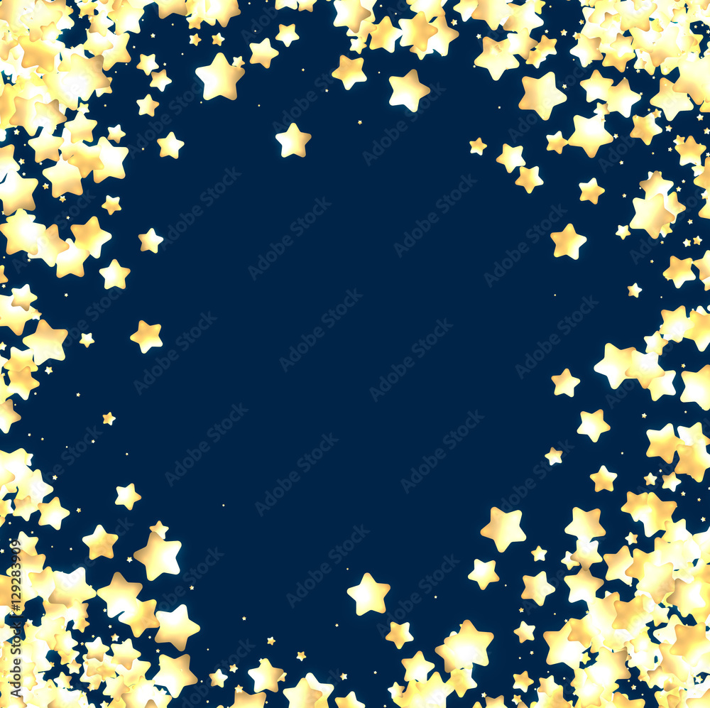 Blue festive background with stars. Blue festive background with stars.