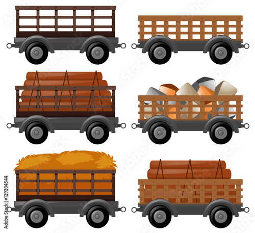 Different types of wagons
