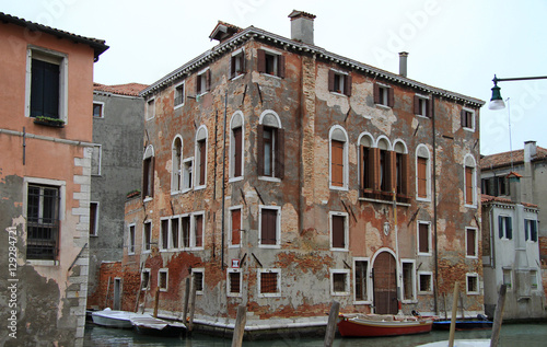 interesting building in Venice, the city of water