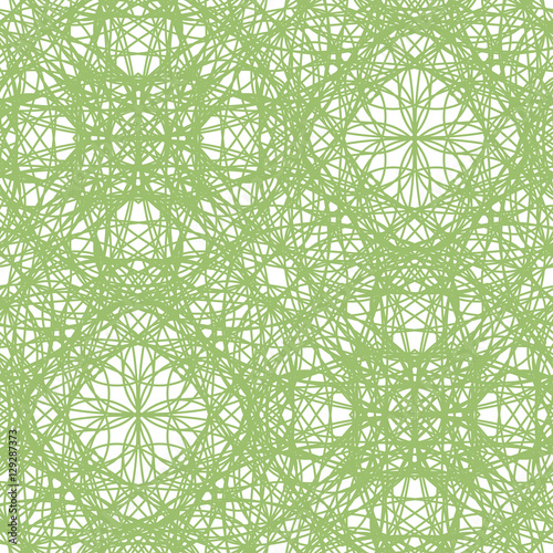 Seamless pattern with abstract ornament isolated on white (transparent) background. Elegant wrapping design. Vector illustration eps