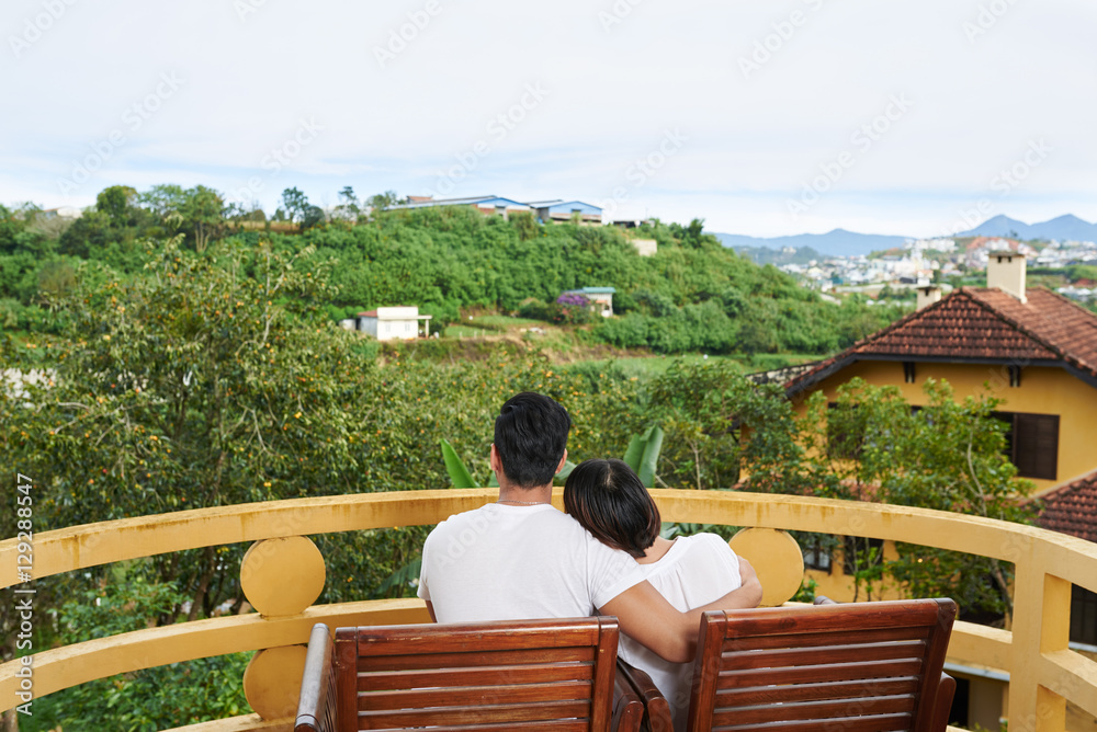 Enjoying view Enjoying view