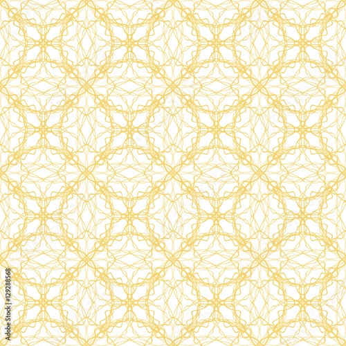 Elegant wrapping pattern design. Seamless abstract ornament isolated on white (transparent) background. Vector illustration eps