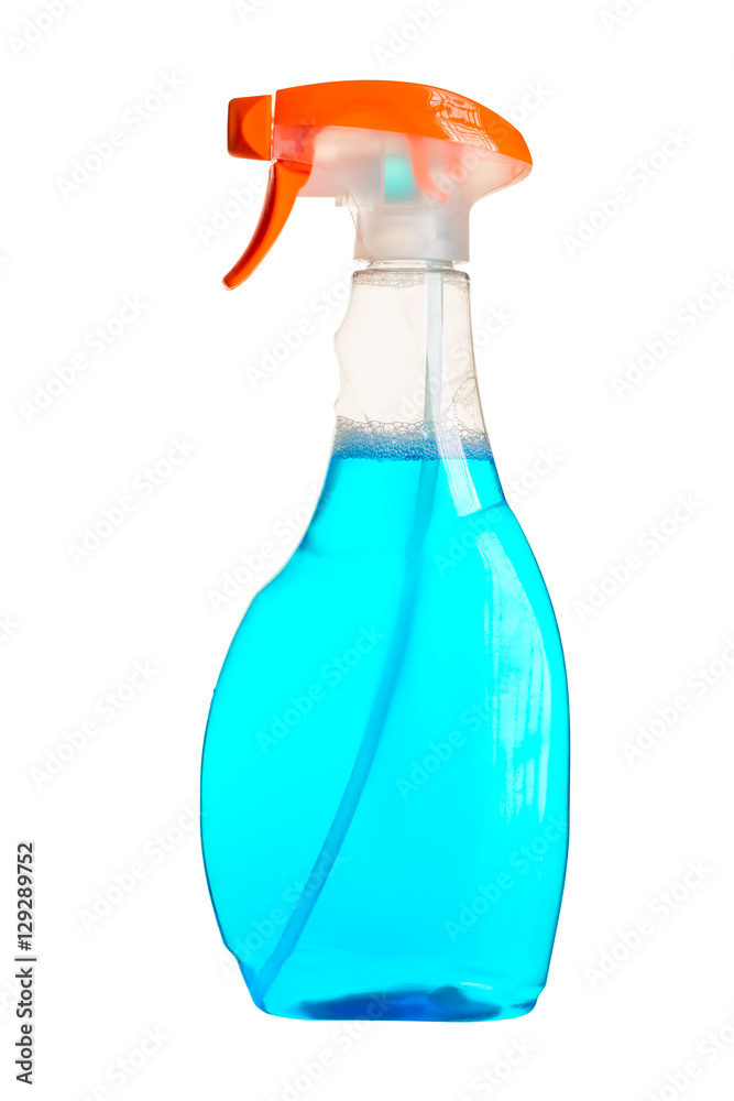 spray bottle of window cleaner isolated on a white background cl spray bottle of window cleaner isolated on a white background cl