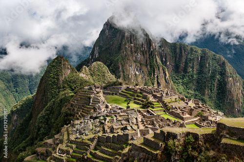 Machu Picchu. Lost city of Inkas in Peru mountains.