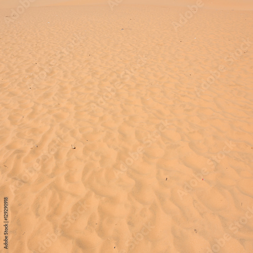 red sand dune desert in Mui Ne  Vietnam