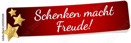 Schenken macht Freude