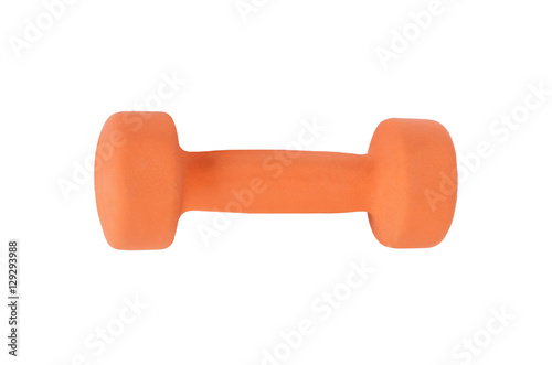 Dumbbells isolated on a white background