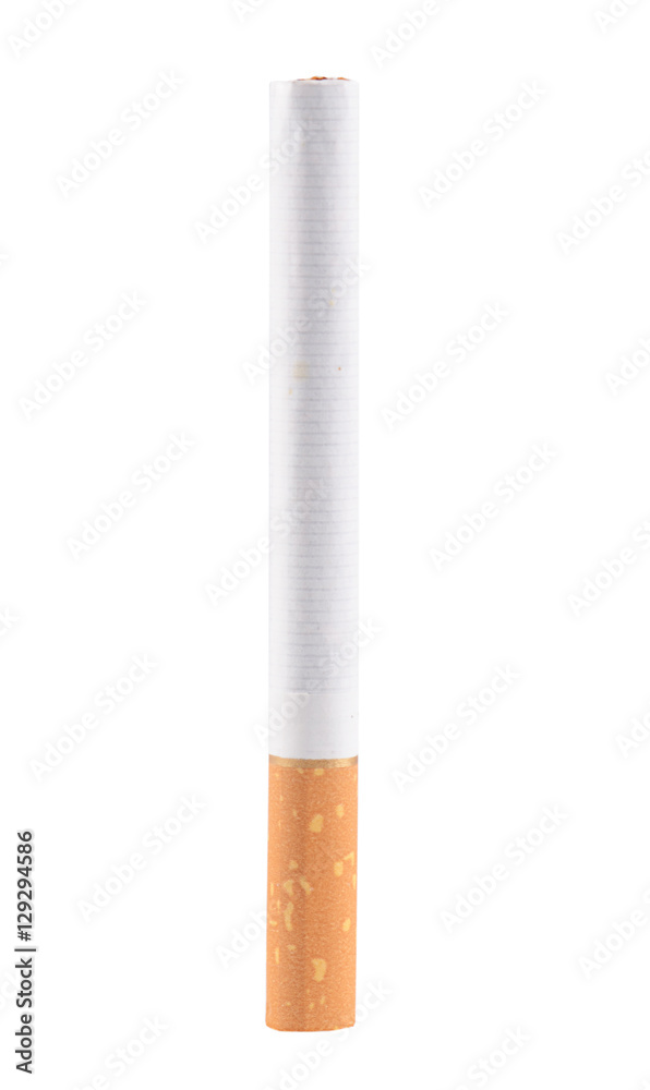 Cigarette isolated on a white background