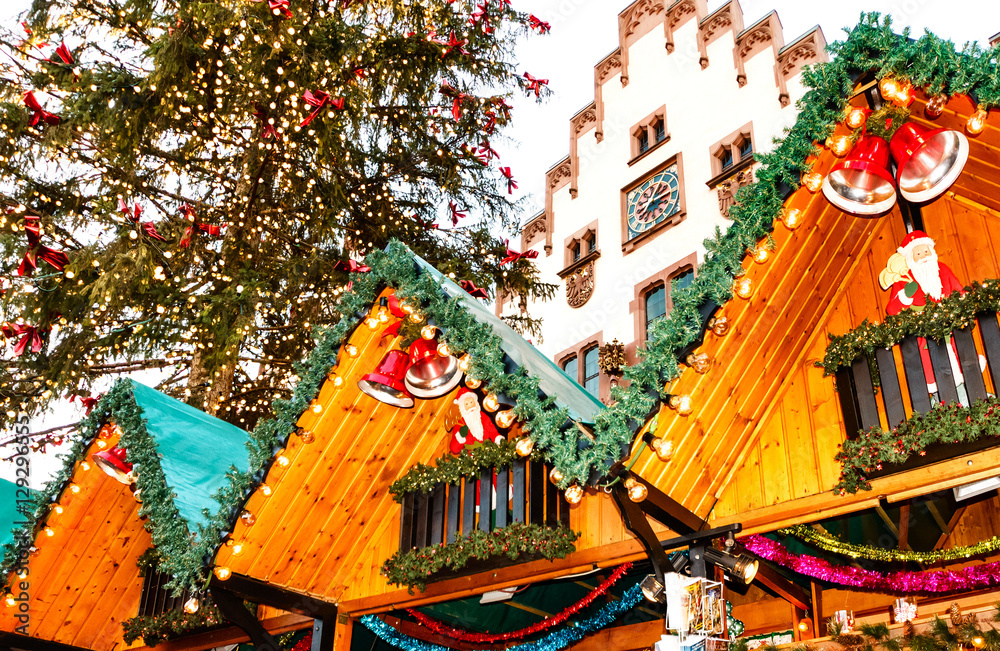 Φωτογραφία Traditioneller  (seit 1393) Weihnachtsmarkt im historischen Zentrum von Frankfur