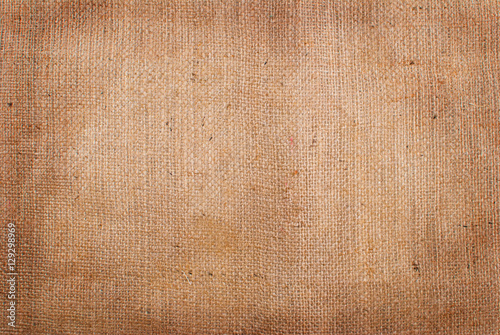Background with Grunge Decorative Old Sack Fabric Texture
