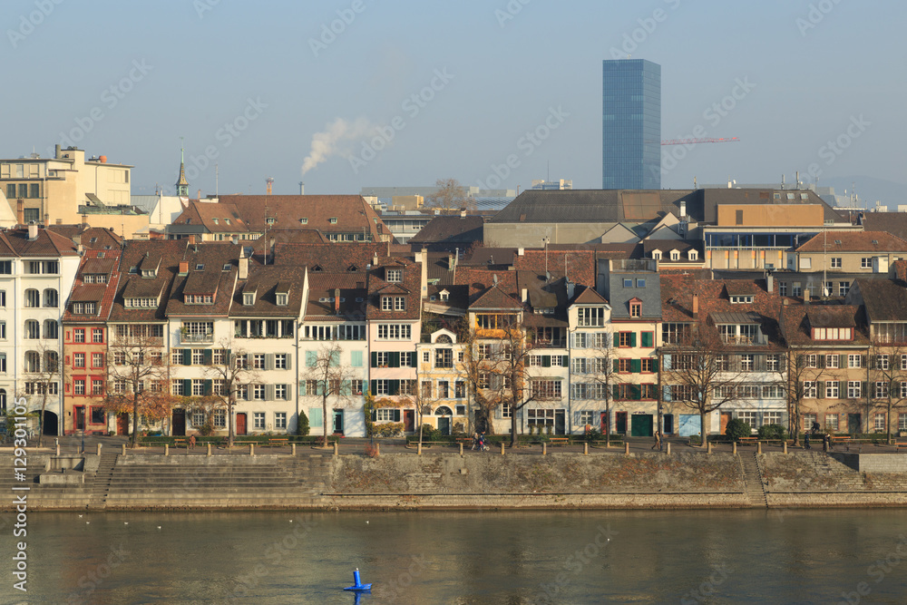 Naklejka premium Basel In Winter