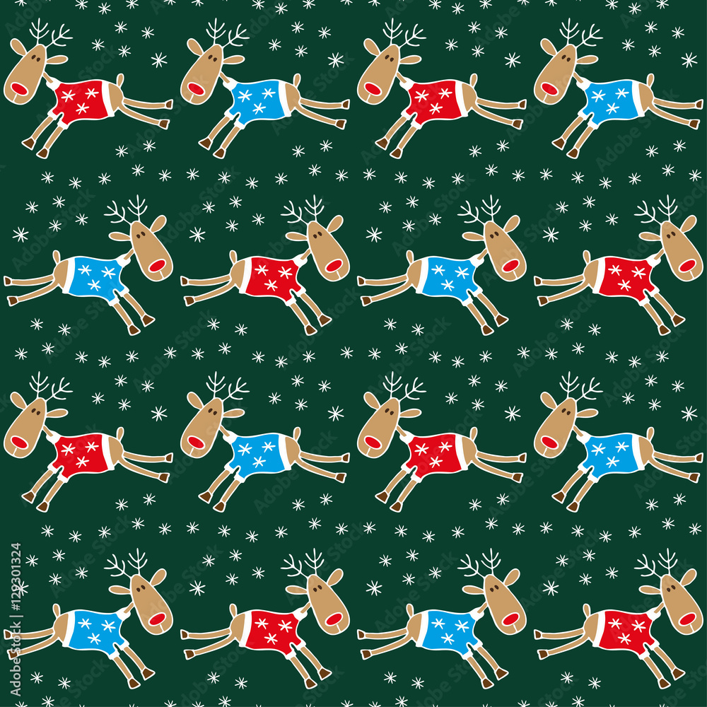 Seamless background with doodle Christmas and New Year elements. Print. Repeating background. Cloth design, wallpaper. Seamless background with doodle Christmas and New Year elements. Print. Repeating background. Cloth design, wallpaper.