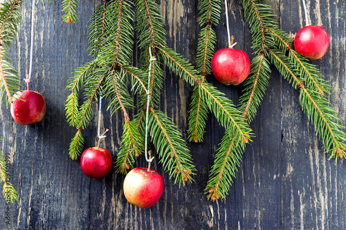 Christmas Decorations. Christmas apple
