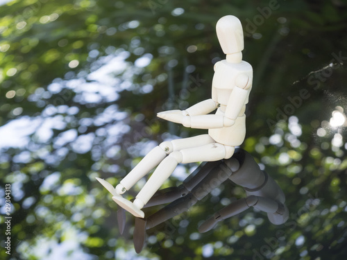 wooden doll