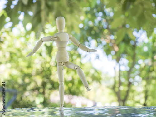 wooden doll