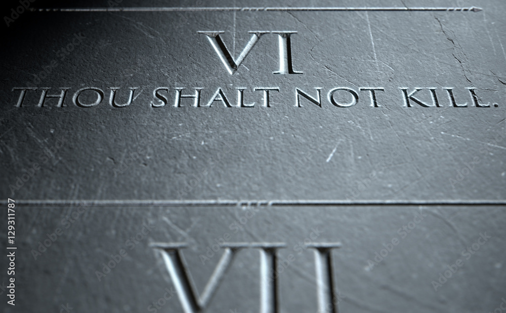 Fototapeta premium The Sixth Commandment