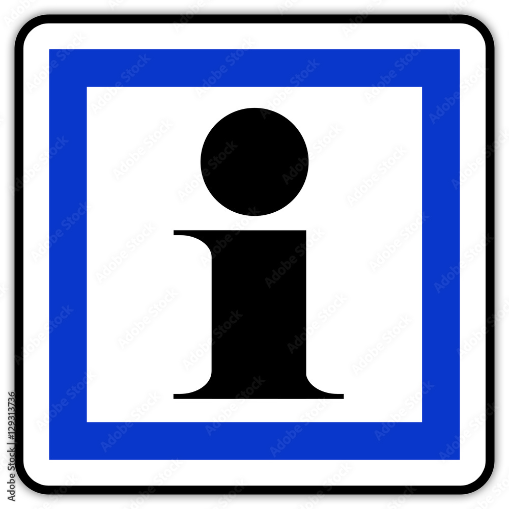 Panneau routier en France : Informations relatives aux services ou activités touristiques Panneau routier en France : Informations relatives aux services ou activités touristiques