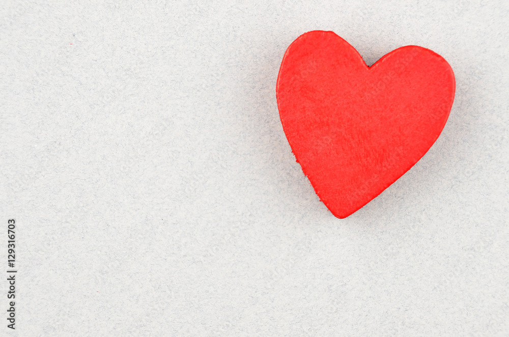 Heart on cardboard background Heart on cardboard background