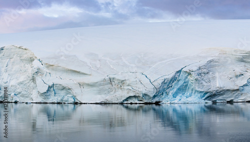 Antarctic Glacial Panorama
