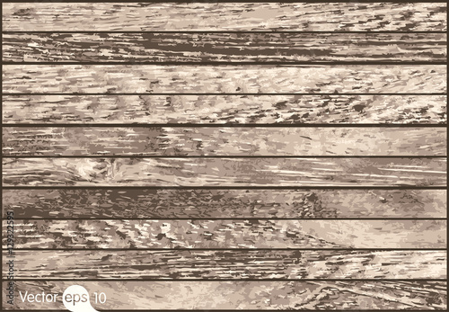 Wood Background Texture. Vector