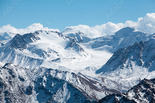 Trans-Ili Alatau mountains. On the way to Big Almaty peak. photo