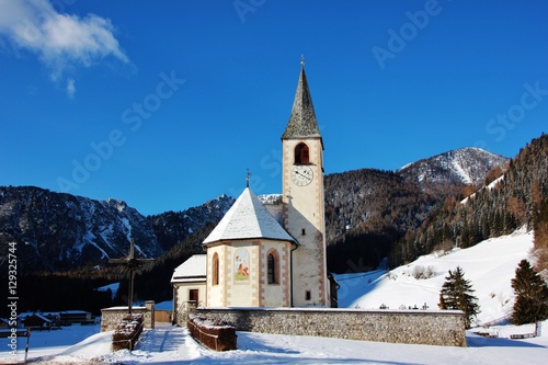 Chiesetta a Braies di Fuori, Alto Adige, Italia