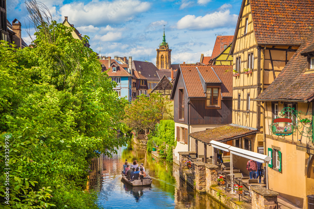 Historic town of Colmar, Alsace, France
