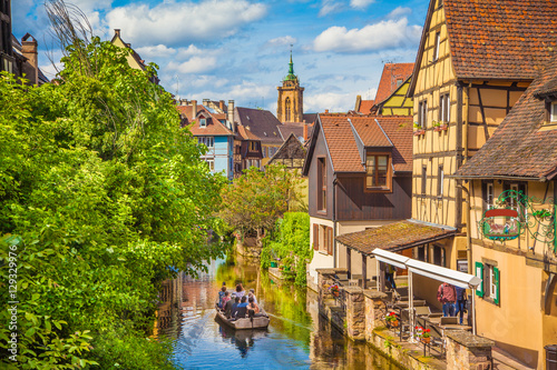 Obraz na płótnie Historic town of Colmar, Alsace, France w salonie