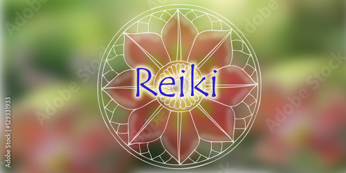 Natural background Reiki