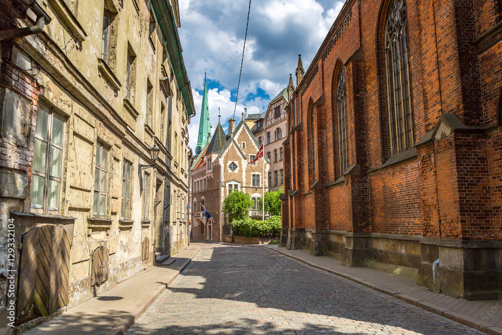 The old town of Riga