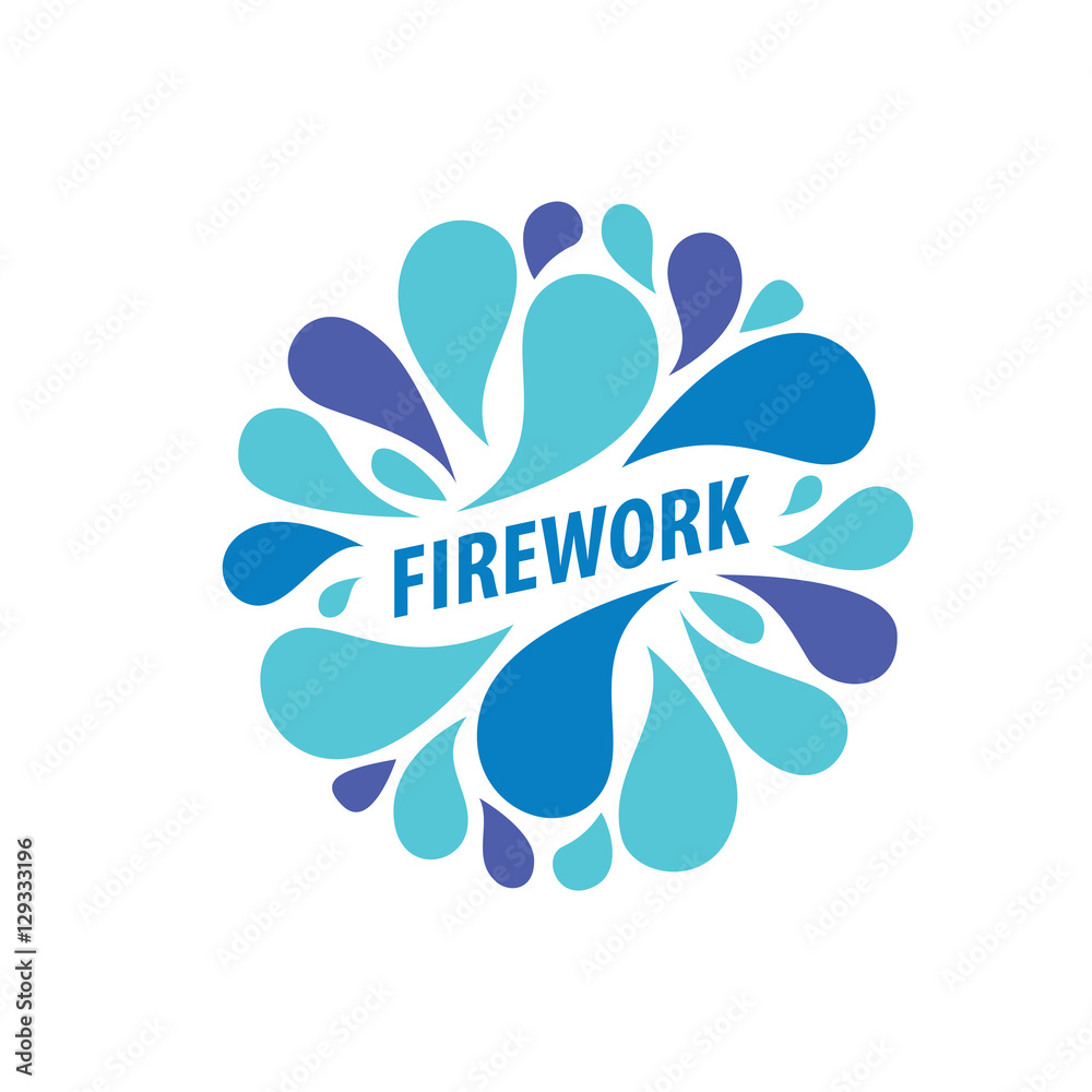 Obraz premium vector logo firework