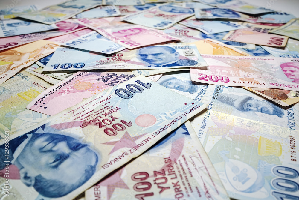 Obraz premium Turkish Money