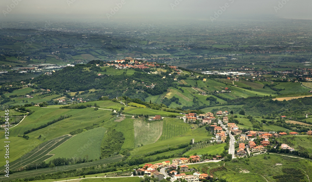 Landscape in San Marino
