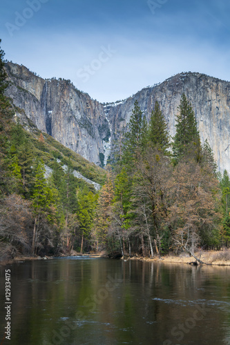 Mountain View, El Capitan, Yosemite Falls, Yosemite National Park, California, USA, America 