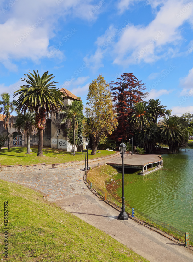 Uruguay, Montevideo, View of the Parque Rodo. Uruguay, Montevideo, View of the Parque Rodo.